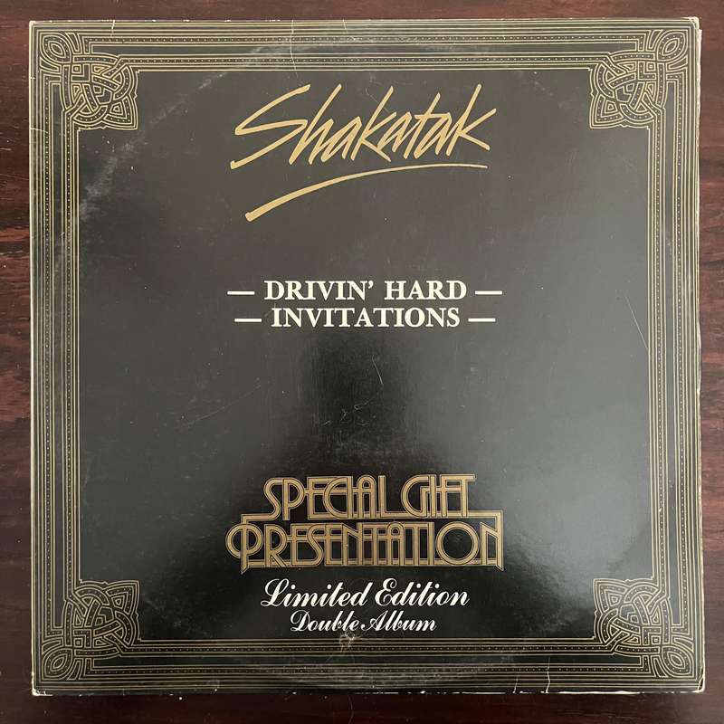 Shakatak - Drivin Hard / Invitations Vinyl 2LP Limited South African Press