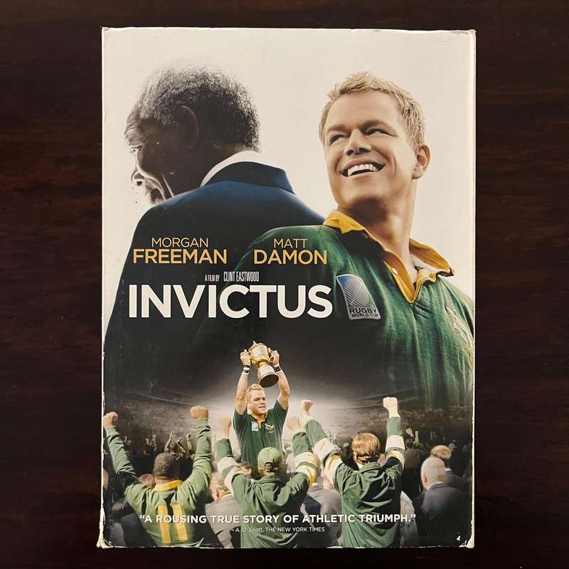 Invictus DVD Clint Eastwood Slipcase South African Press