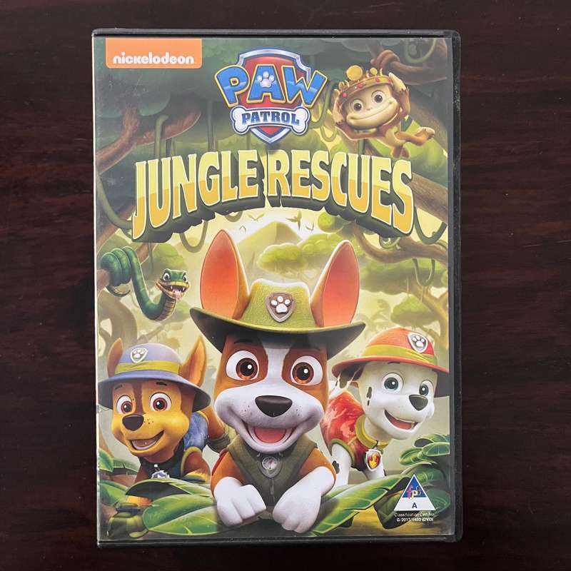 Paw Patrol - Jungle Rescues DVD Nickelodeon South African Press