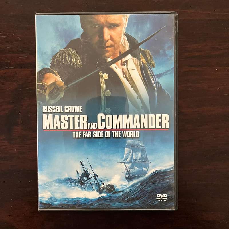 Master and Commander DVD South African Press Russell Crowe