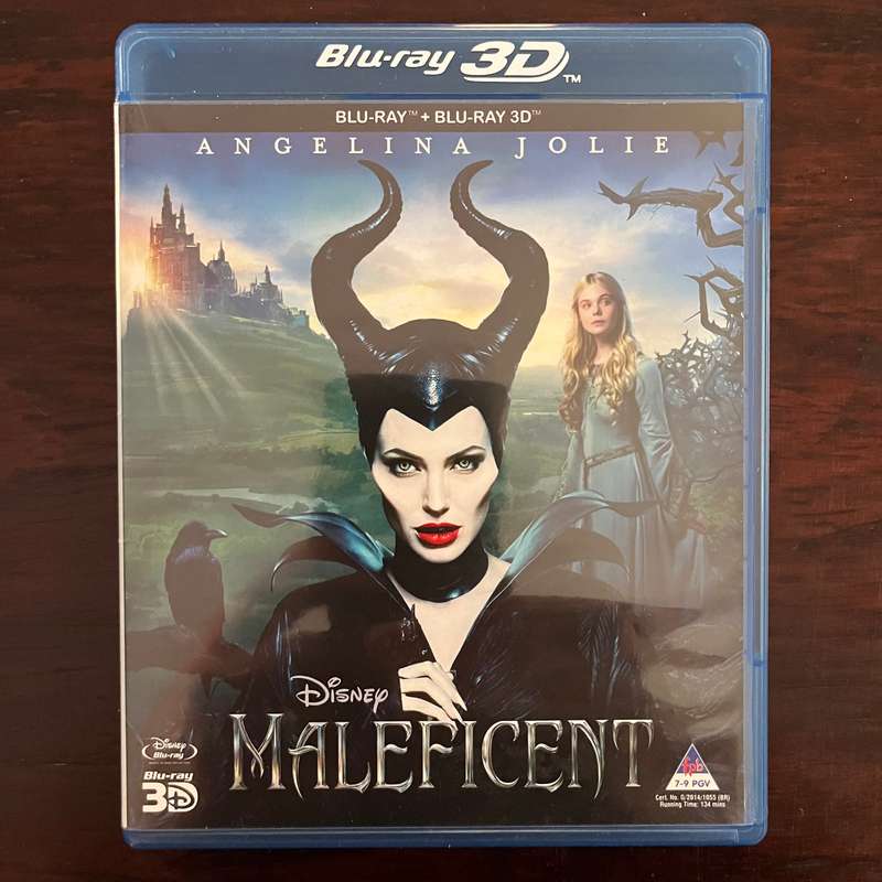 Maleficent Blu Ray and 3D Blu Ray Two Disc South African Press Angelina Jolie