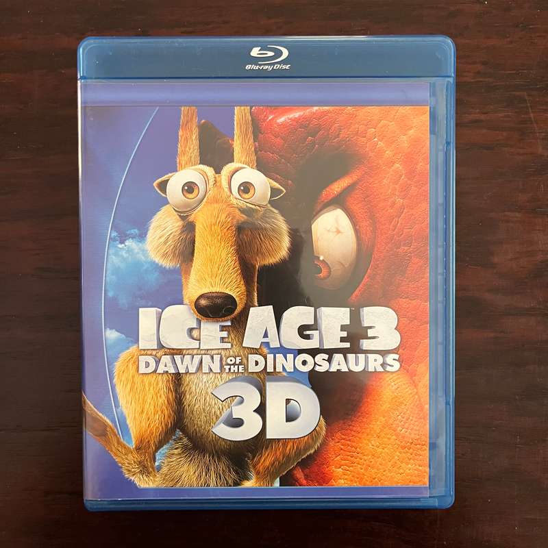 Ice Age 3 Dawn of the Dinosaurs 3D Blu Ray South African Press