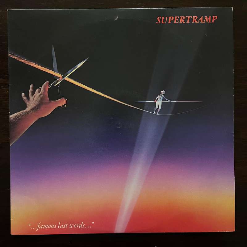Supertramp - ...Famous Last Words... Vinyl LP South African Press