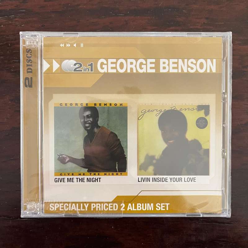 George Benson - Give Me The Night / Livin Inside Your Love 2CD New and Sealed