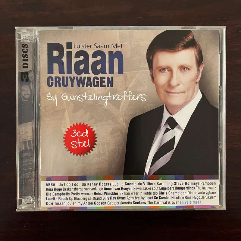 Riaan Cruywagen 3CD Compilation ABBA Anton Goosen Laurika Rauch