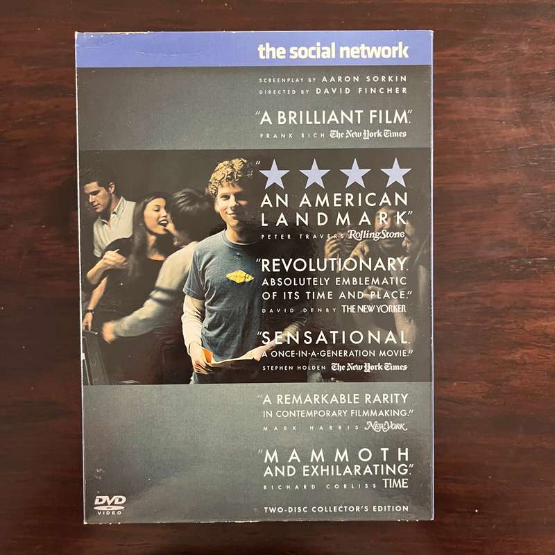 The Social Network 2DVD Set Import with Slipcase