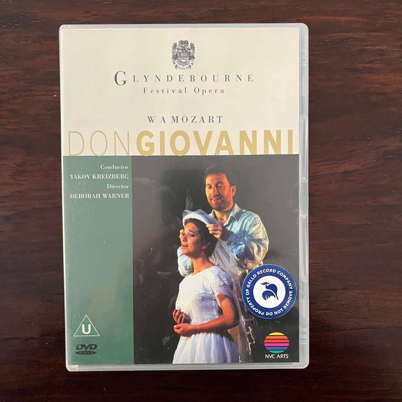 Don Giovanni Mozart Glyndebourne Festival Opera DVD Import