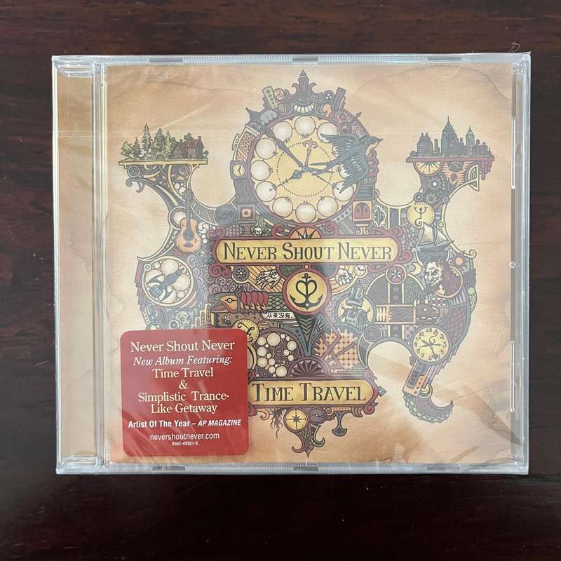 Never Shout Never - Time Travel CD EU Press
