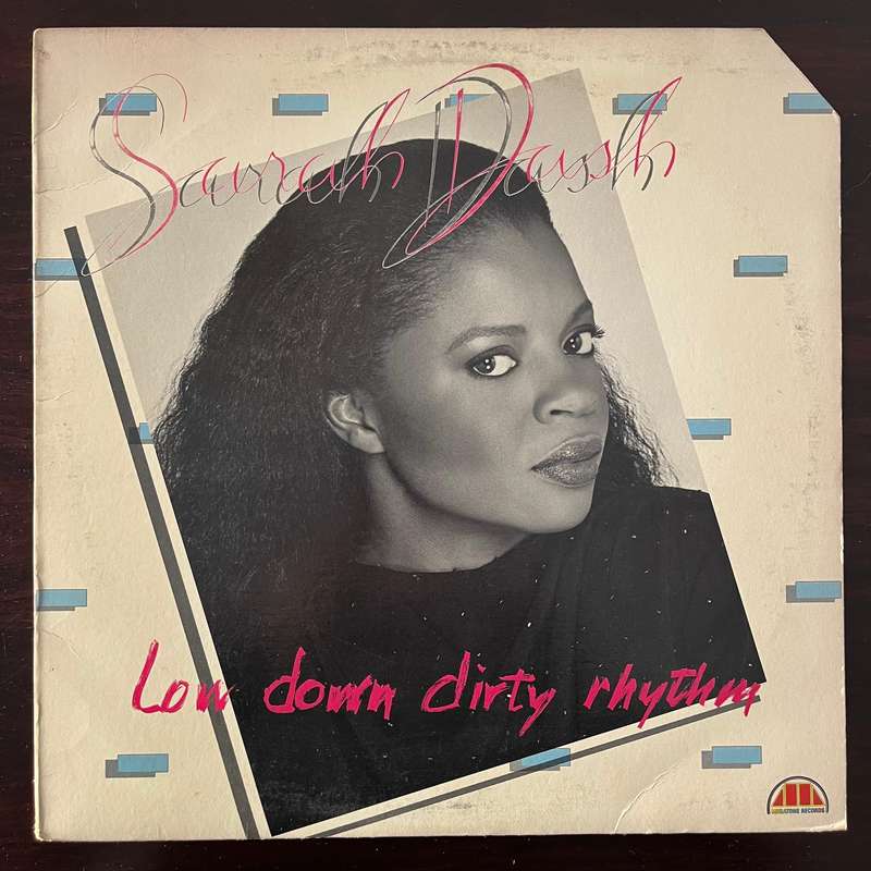 Sarah Dash - Low Down Dirty Rhythm Vinyl 12 Inch Maxi US Press Patrick Cowley