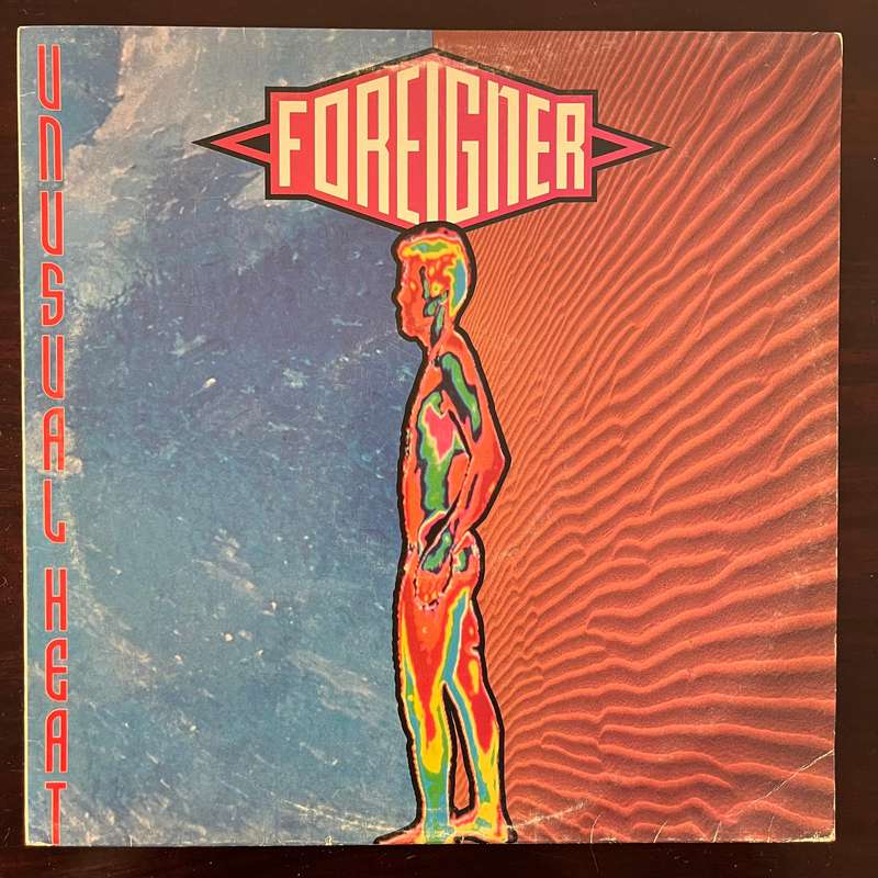 Foreigner - Unusual Heat Vinyl LP 1991 South African Press