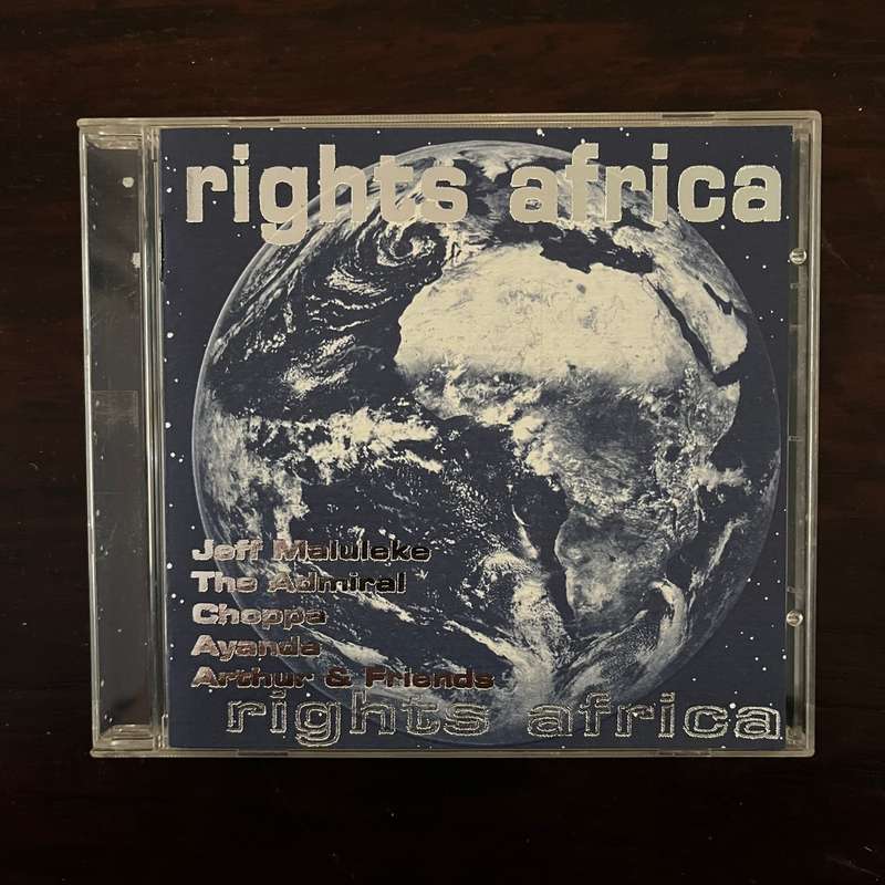 Rights Africa CD Compilation Kwaito Arthur The Admiral Choppa CCP Records