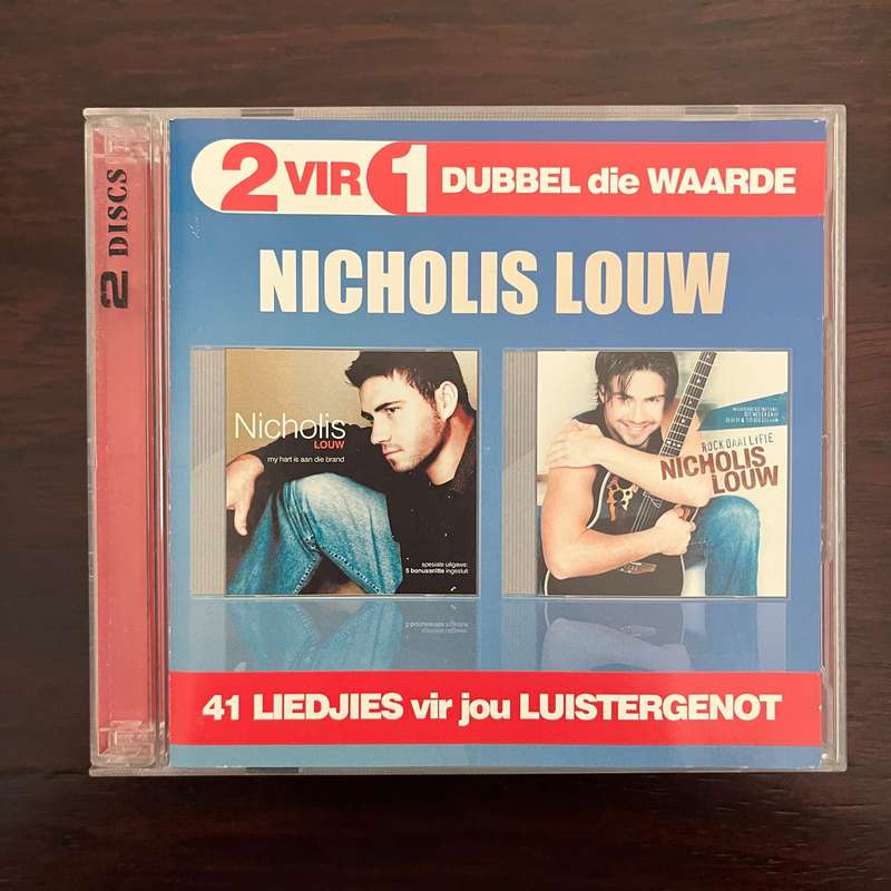 Nicholis Louw - My Hart / Rock Daai 2CD South African