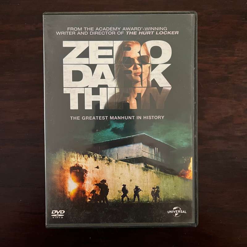Zero Dark Thirty DVD South African Press
