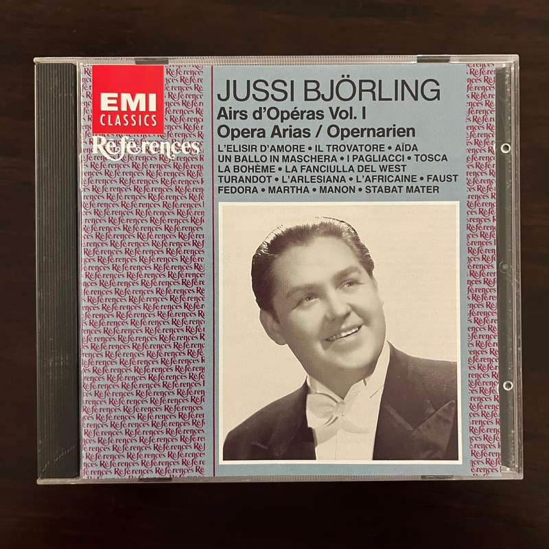 Jussi Björling - Airs D'Opéras / Opera Arias CD EMI Classics Import