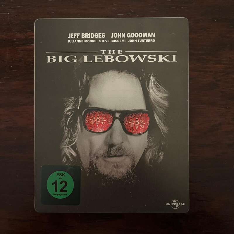 The Big Lebowski Blu Ray Steelbook German Press Rare OOP