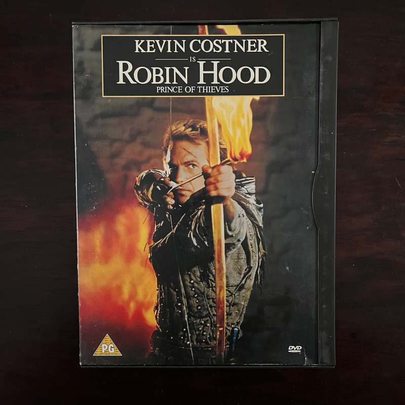 Robin Hood Prince Of Thieves DVD UK Press Import Kevin Costner