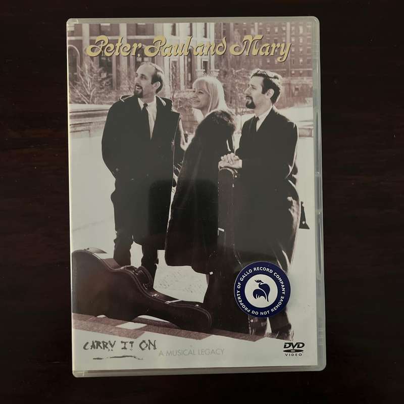 Peter, Paul and Mary - Carry It On - A Musical Legacy DVD Import