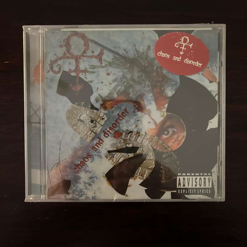 The Artist (Formerly Known As Prince) - Chaos And Disorder CD South African Press New and Sealed