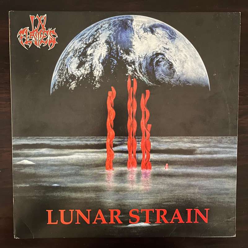 In Flames - Lunar Strain Vinyl LP 1999 First Vinyl Issue Rare OOP Ltd 1000 Death Metal