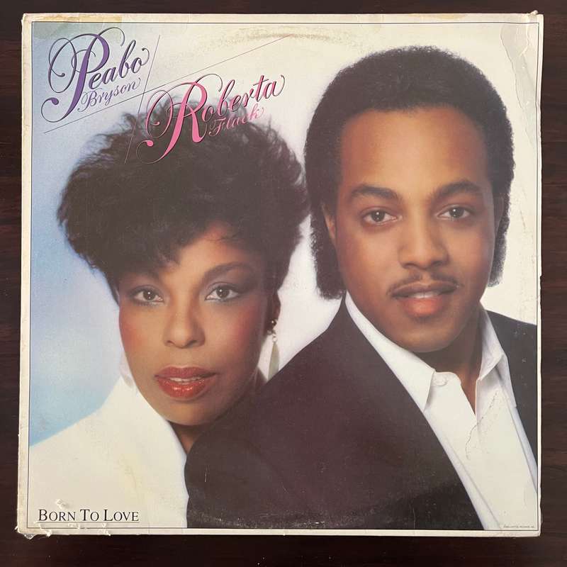 Peabo Bryson and Roberta Flack - Born To Love Vinyl LP South African Press