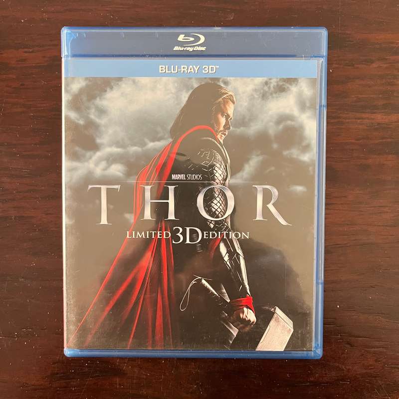 Thor Limited 3D Edition Blu Ray