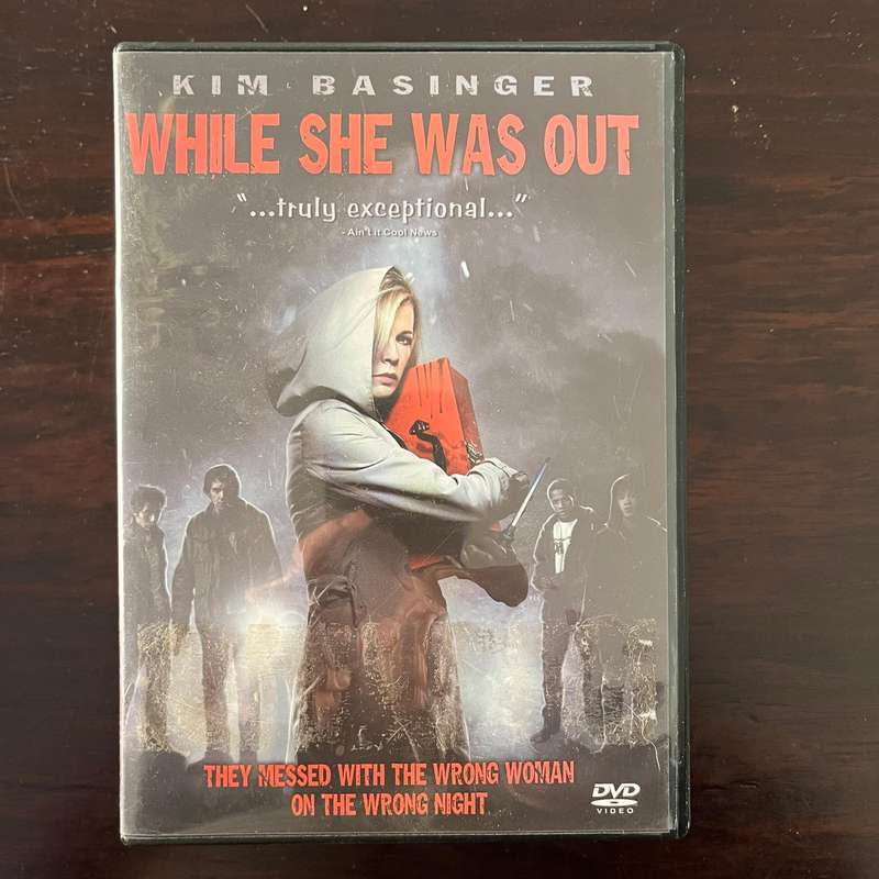 While She Was Out DVD South African Press Kim Basinger