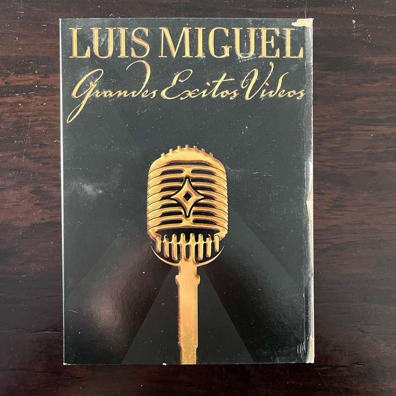 Luis Miguel - Grandes Exitos Videos 2DVD Set Rare OOP Latin EU Press