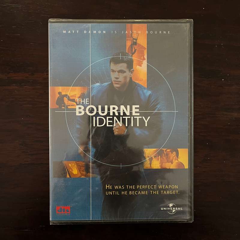 The Bourne Identity DVD South African Press New and Sealed