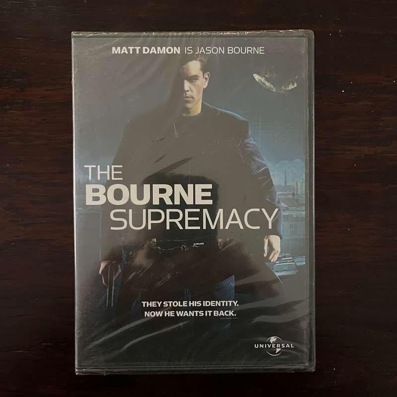 The Bourne Supremacy DVD South African Press New and Sealed