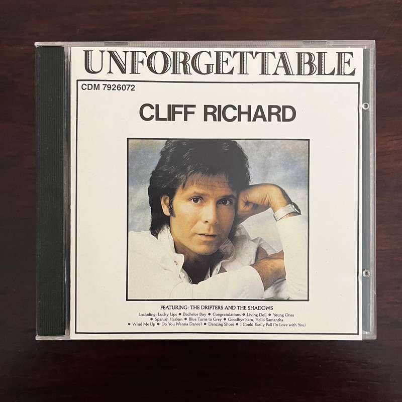 Cliff Richard - Unforgettable CD South African Press