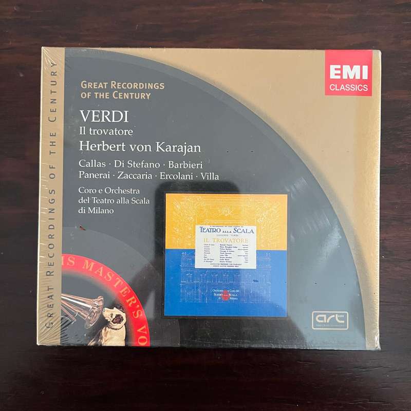 Giuseppe Verdi, Herbert von Karajan, Maria Callas - Il Trovatore 2CD Set EMI Classics New and Sealed