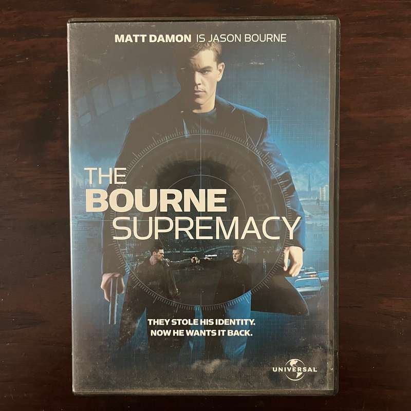 The Bourne Supremacy DVD South African Press