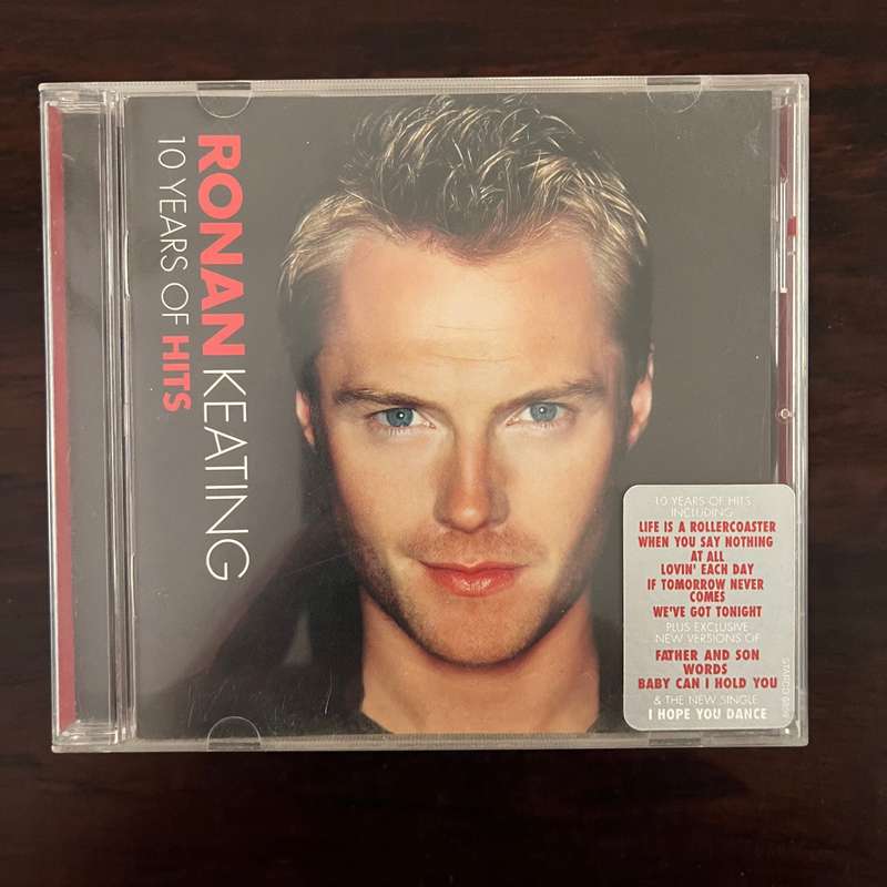 Ronan Keating - 10 Years of Hits CD South African Press
