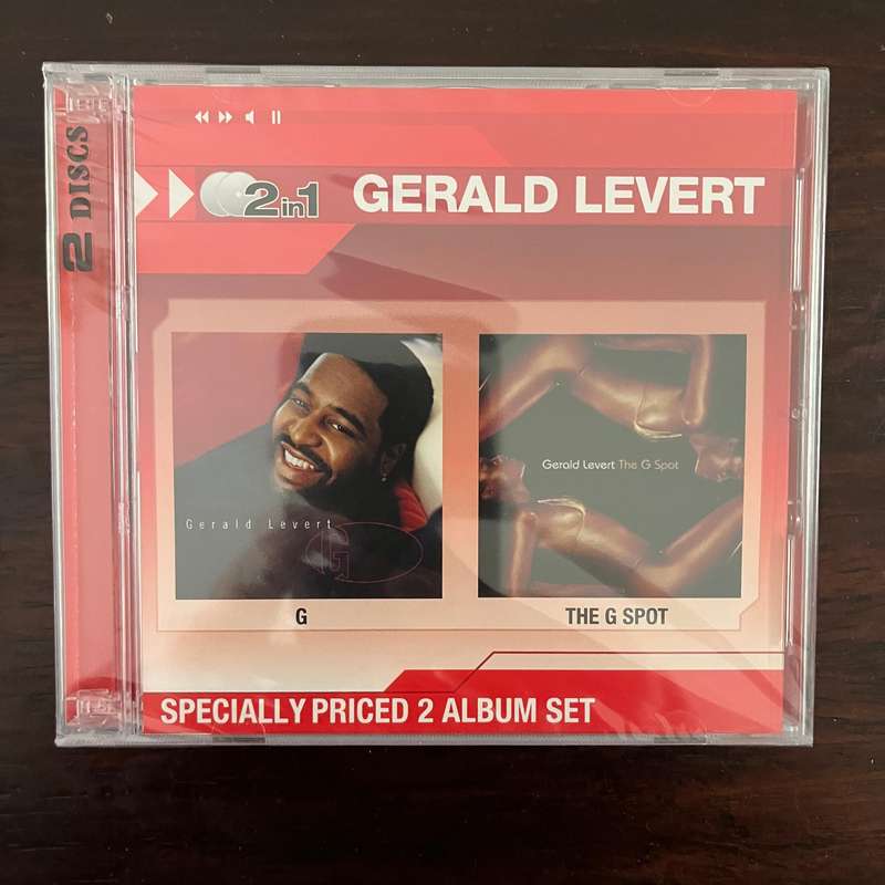 Gerald Levert - G / The G Spot 2in1 2CD Set New and Sealed