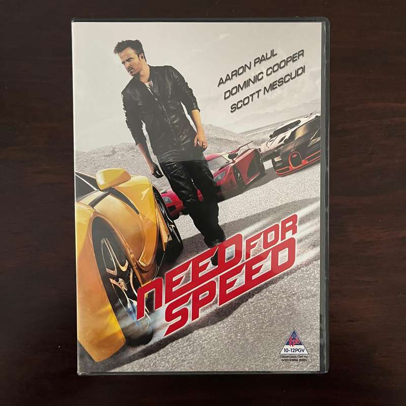 Need For Speed DVD South African Press