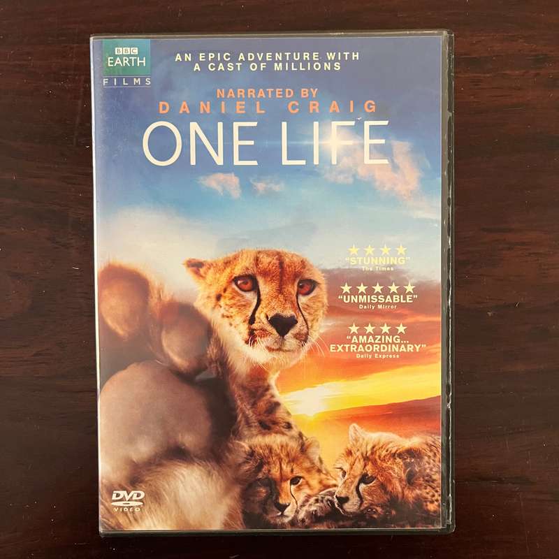 BBC Earth - One Life DVD South African Press Narrated by Daniel Craig