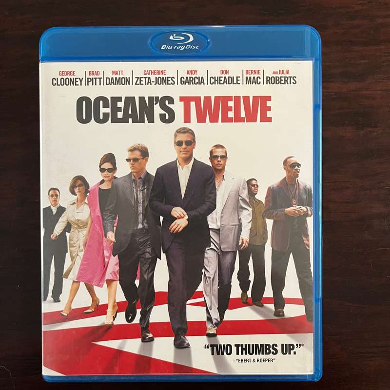 Oceans Twelve Blu Ray Import Brad Pitt George Clooney