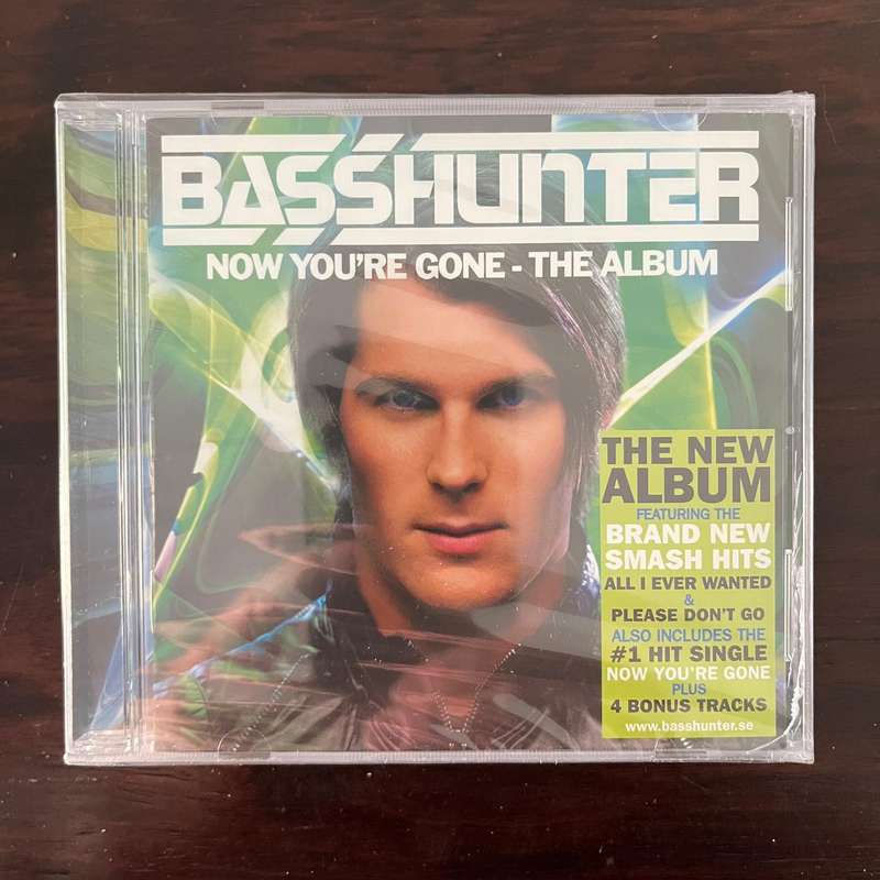 Basshunter - Now You're Gone - The Album CD South African Press New and Sealed