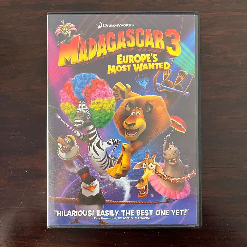 Madagascar 3 Europes Most Wanted DVD South African Press