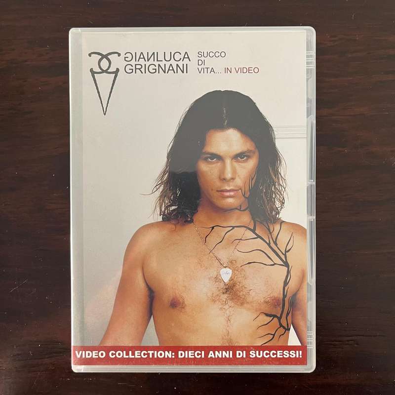 Gianluca Grignani - Succo Di Vita... In Video DVD Pop Rock