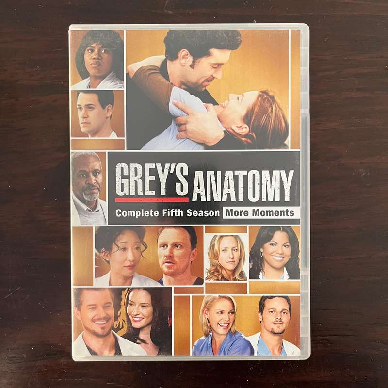 Greys Anatomy - Complete Fifth Season South African Press 7DVD Set