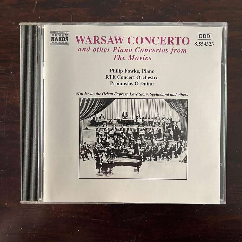 Piano Concertos From The Movies - Warsaw Concerto CD Naxos Import