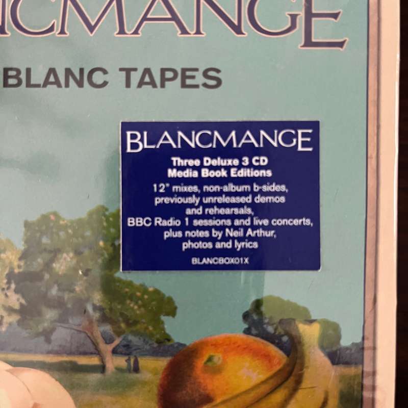 Blancmange - The Blanc Tapes 9CD Boxset Rare OOP Signed Version Amazon Exclusive Ltd 500