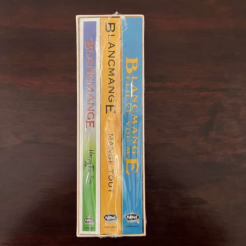 Blancmange - The Blanc Tapes 9CD Boxset Rare OOP Signed Version Amazon Exclusive Ltd 500