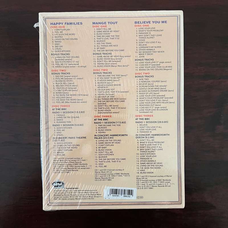 Blancmange - The Blanc Tapes 9CD Boxset Rare OOP Signed Version Amazon Exclusive Ltd 500