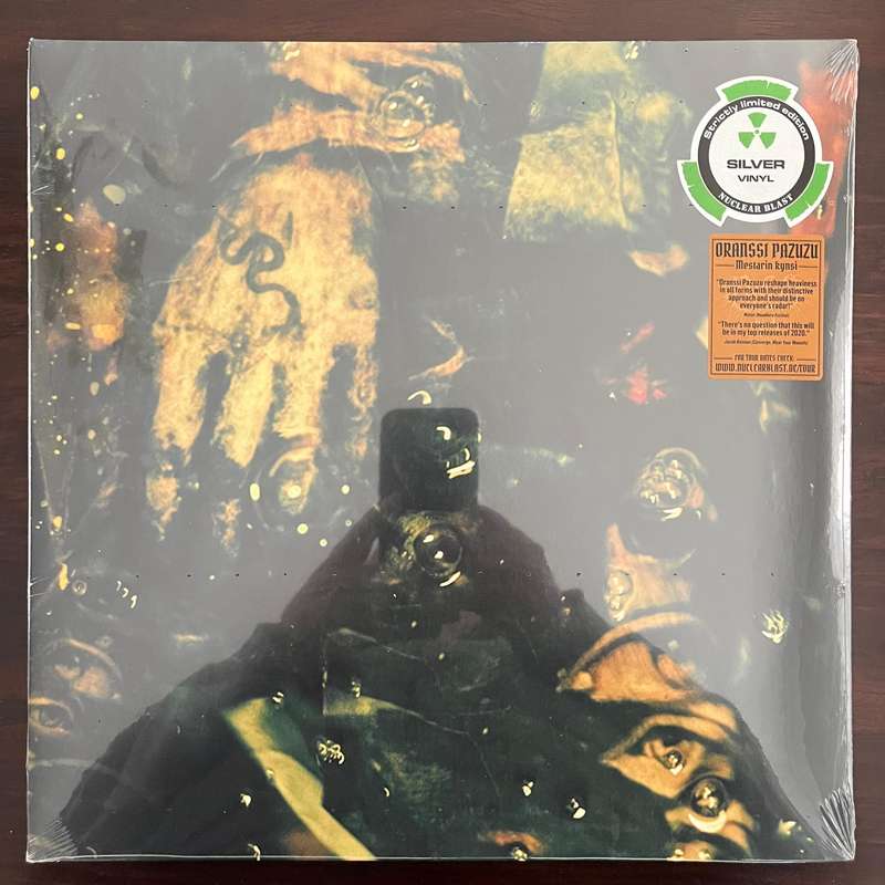 Oranssi Pazuzu  Mestarin Kynsi Vinyl LP Progressive Black Metal Ltd Silver New and Sealed