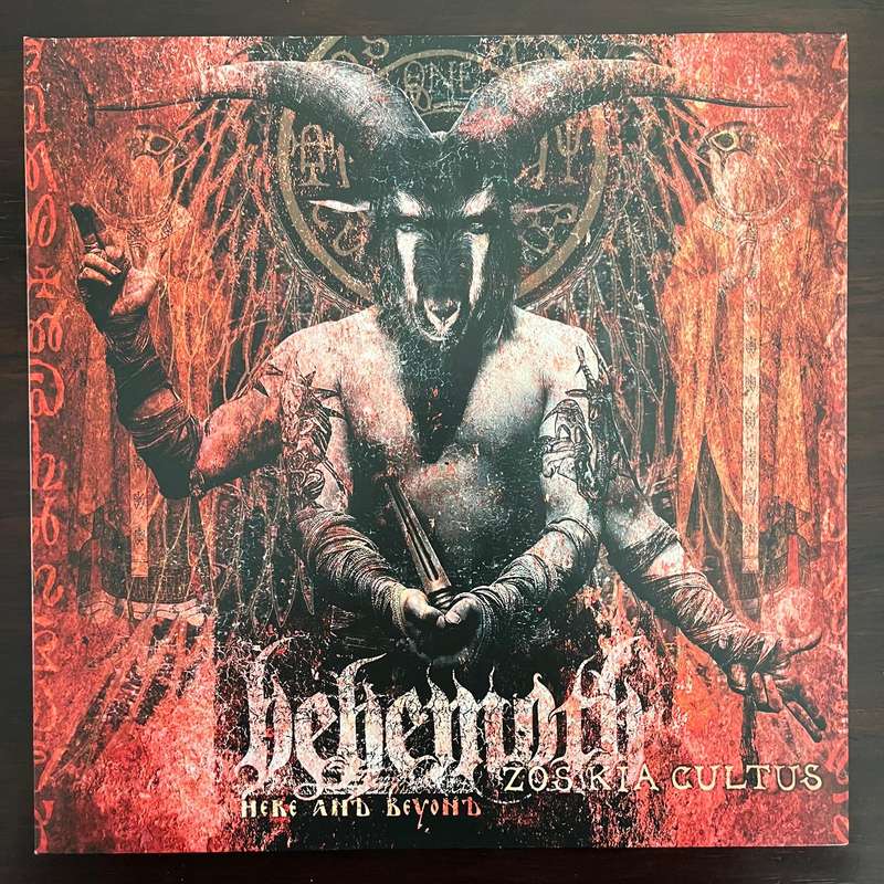 Behemoth  Zos Kia Cultus (Here And Beyond) Vinyl LP Death Metal Ltd 2000 Red Numbered