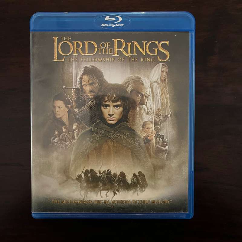 The Lord Of The Rings - The Fellowship Of The Ring Blu Ray Import