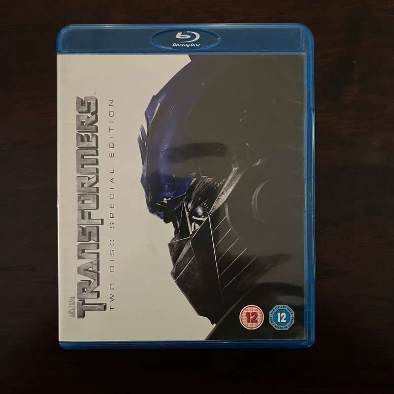 Transformers Two Disc Special Edition Blu Ray UK Press Import
