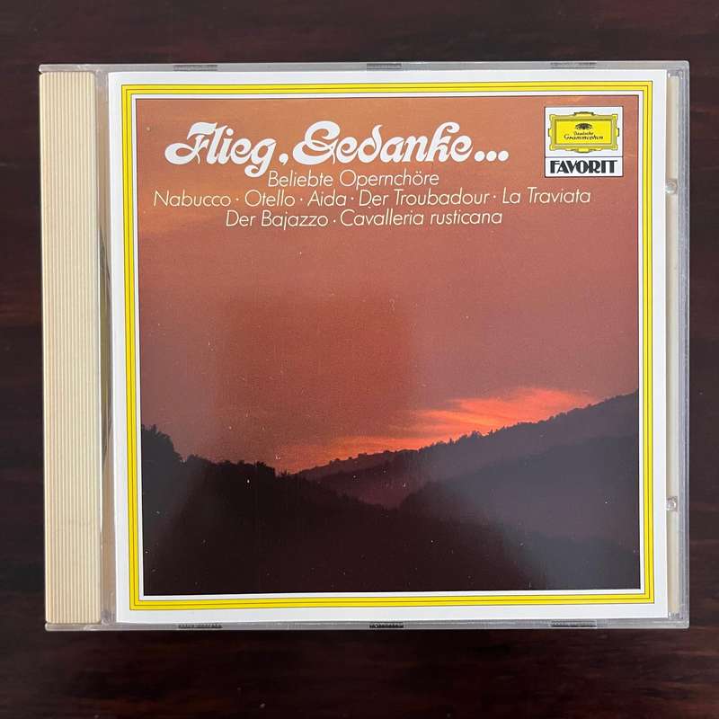 Flieg, Gedanke Beliebte Opernchöre CD Import Deutsche Grammophon